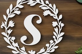 Σετ των 2 Intra απο ξύλο plywood 3mm-4mm πάχος – Αρχείο κοπής μονογράμματος Cut Paper Δίασταση 20x20 cm INTRAFABR-107742166