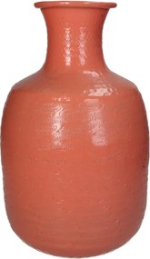 Βάζο ArteLibre Ροζ Αλουμίνιο 21x21x34cm