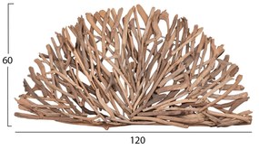 Φωτιζόμενο Διακοσμητικό Τοίχου DREAMER2 C4428 Driftwood με ταινία LED 90x90x7(πάχος) εκ. 90x90x7 εκ.