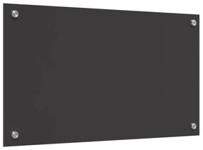 vidaXL Κουζίνα Πλακάκι Σκοινί Σκούρο Γκρι 70x40x0,6 εκ. Σκληρυμένο Γυαλί