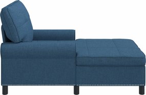 vidaXL Χαλάρωση με μαξιλάρι Μπλε 91 x 157 x 91 εκ. ύφασμα