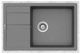 Schock Cristalite Manhattan 30180 Croma Ένθετος Νεροχύτης 78x50cm