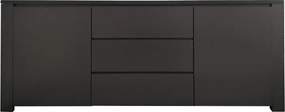 Μπουφές Kalya pakoworld σε ανθρακί απόχρωση 220x49x89.5εκ