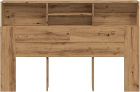 vidaXL Κεφαλάρι Ντουλάπι από Τεχνητό Δρυς 180x19x103,5 εκ. από Τεχνητό Ξύλο
