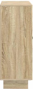 vidaXL Πλαϊνό γραφείο Sonoma Δρυς 66 x 34,5 x 90 εκ Επεξεργασμένο Ξύλο