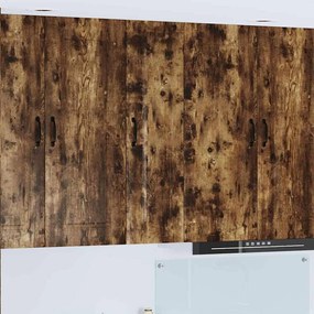 vidaXL Ντουλάπα Κουζίνας Kalmar Καπνιστό Δρύς 30 x 31 x 100 εκ.