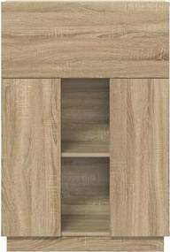 vidaXL Γραφείο Δρύς Sonoma 71.5 x 31.5 x 106.5 εκ Επεξεργασμένο Ξύλο