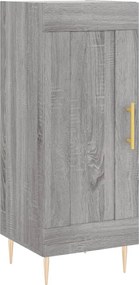 vidaXL Ντουλάπι Γκρι Sonoma 34,5x34x90 εκ. από Επεξεργασμένο Ξύλο