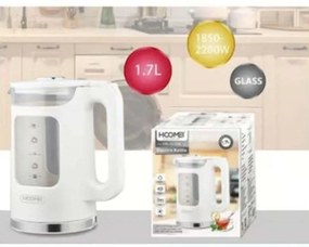 Hoomei Βραστήρας 1.7lt 2200W Λευκός HM-5578W