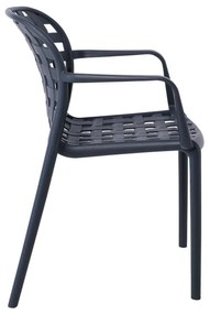 Πολυθρόνα DENON PP Ανθρακί 58x57x82cm
