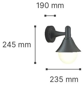 Άπλικα τοίχου it-Lighting Rabun 802025-Leuko