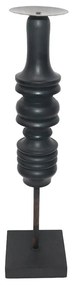 HIPPO ΚΗΡΟΠΗΓΙΟ ΞΥΛΟ ΜΑΥΡΟ D10xH40,5cm - 026508 - 026508