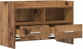 vidaXL Ντουλάπι TV 71,5 x 33 x 47 εκ. Παλαιωμένο ξύλο