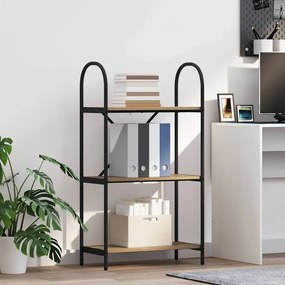 vidaXL Ράφι Βιβλίων artisan δρυς 60 x 30 x 109 εκ Επεξεργασμένο ξύλο