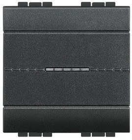 Διακόπτης 2 Στοιχείων 10Α Γραφίτης Bticino Axial L4051M2AN Legrand-L4051M2AN-Ανθρακί L4051M2AN