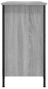 vidaXL Έπιπλο Τηλεόρασης Γκρι Sonoma 100x35x65 εκ. από Επεξεργ. Ξύλο