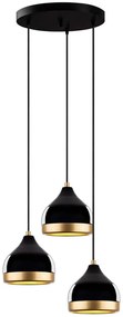 Φωτιστικό Οροφής Yildo 892OPV2131 37x37x111cm 3xE27 40W Black Opviq