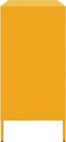 vidaXL Ντουλάπι Μουσταρδί 68x39x79 εκ. από Ατσάλι