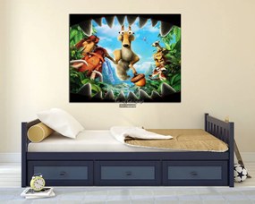 Παιδικός πίνακας σε καμβά Ice Age KNV0128 40cm x 40cm