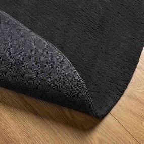 vidaXL Χαλί HUARTE Μαύρο 100 x 200 cm Πολυεστέρας