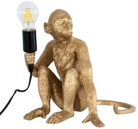 Φωτιστικό Επιτραπέζιο Apes 01809 30x27x30cm 1xE27 Gold GloboStar