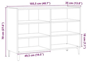 ΡΑΦΙΕΡΑ ΌΨΗ ΠΑΛΑΙΟΥ ΞΥΛΟΥ 103,5X35X70 ΕΚ. ΕΠΕΞΕΡΓΑΣΜΕΝΟ ΞΥΛΟ 856452