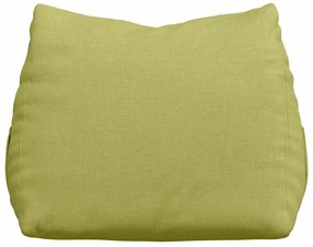 vidaXL Μαξιλάρι Πλάτης Ανοιχτό Πράσινο 45 x 20 x 35 εκ. ύφασμα