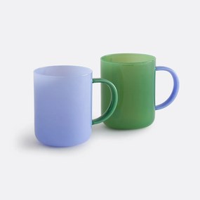 Σετ 2 κούπες από βοριοπυριτικό γυαλί, MICHA