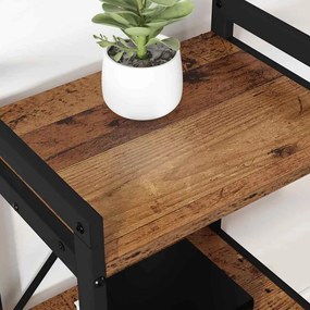vidaXL Ράφι Βιβλίων 60 x 30 x 85 cm Επεξεργασμένο Ξύλο Παλαιό ξύλο