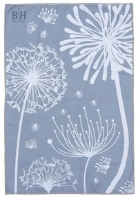 Beauty Home Πετσέτα κουζίνας διπλής όψης Microfiber Art 8654 40x60 Γκρι