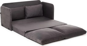 Διθέσιος Καναπές Κρεβάτι Γκρι MOZIL BASIS 148x70x66