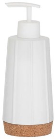 Δοχείο Κρεμοσάπουνου Cork 350ml White Sealskin Πορσελάνη