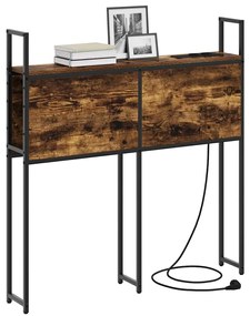 vidaXL Κεφαλάρι Αποθήκης Καπνιστή δρυς 75 cm Επεξεργασμένο ξύλο