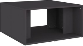 vidaXL Τραπεζάκια Σαλονιού 4 τεμ. Γκρι 33 x 33 x 33 εκ. Επεξ. Ξύλο
