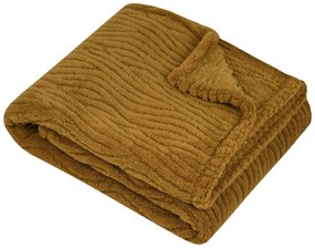Κουβέρτα Καναπέ Fleece (130x160) S-F Columbia Camel P2C684005