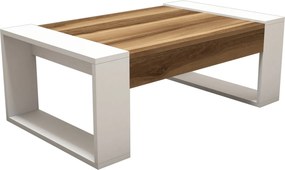 Coffee Table Venüs - Walnut, White Walnut
White