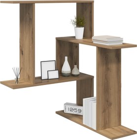 vidaXL Ράφι Τοίχου Artisan Δρυς 67 x 67 x 87 εκ. Επεξεργασμένο Ξύλο