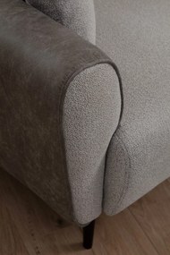 Corner Sofa-Bed Aren Right - Grey Grey