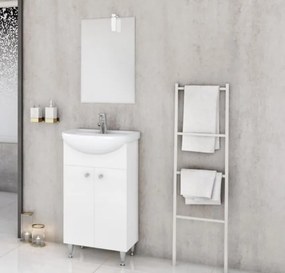 DROP Σετ επιδαπέδιου επίπλου μπάνιου, Olympus 50, Λευκό, Drop DROP986577