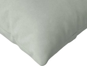 vidaXL Μαξιλάρι Καναπέ 2 pcs Ανοιχτό γκρι 200 x 40 εκ.