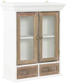 vidaXL Ντουλάπι Τοίχου Λευκό 49 x 22 x 59 εκ. από Επεξεργασμένο Ξύλο
