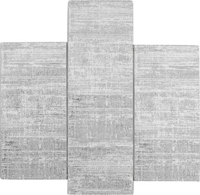 Χαλιά Κρεβατοκάμαρας (Σετ 3τμχ) Polcarpet Monaco Moma HL 436 Grey