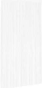 vidaXL Κουρτίνες με Κρόσσια 2 τεμ. Λευκές 140 x 250 εκ.