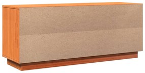 vidaXL Παπουτσοθήκη Καφέ Κεριού 110 x 34 x 45 εκ. Μασίφ Ξύλο Πεύκου