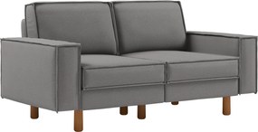 2-Seat Sofa Sparrow 2 - Obsidian, Walnut Obsidian
Walnut