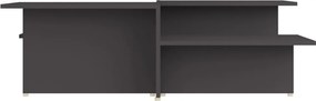 vidaXL Τραπεζάκια Σαλονιού 2 τεμ. Γκρι 111,5x50x33 εκ. Επεξεργ. Ξύλο