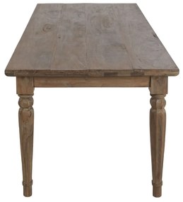 Τραπεζαρία Home ESPRIT ξύλο teak 200 x 90 x 78 cm