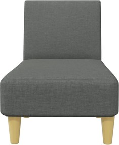 vidaXL Σετ Σαλονιού 2 Τεμαχίων Σκούρο Γκρι Υφασμάτινο