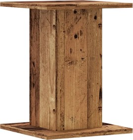 vidaXL Βάσεις Φυτών 2 τεμ. Όψη Παλαιού Ξύλου 30x30x40 εκ. Επεξ. Ξύλο