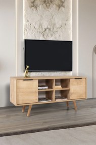 Έπιπλο Τηλεόρασης Sapphire Δρυς POVO 130x35x18